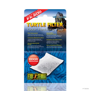 Exo Terra Turtle Filter Odor Reducing Pad, 1pc for FX-200